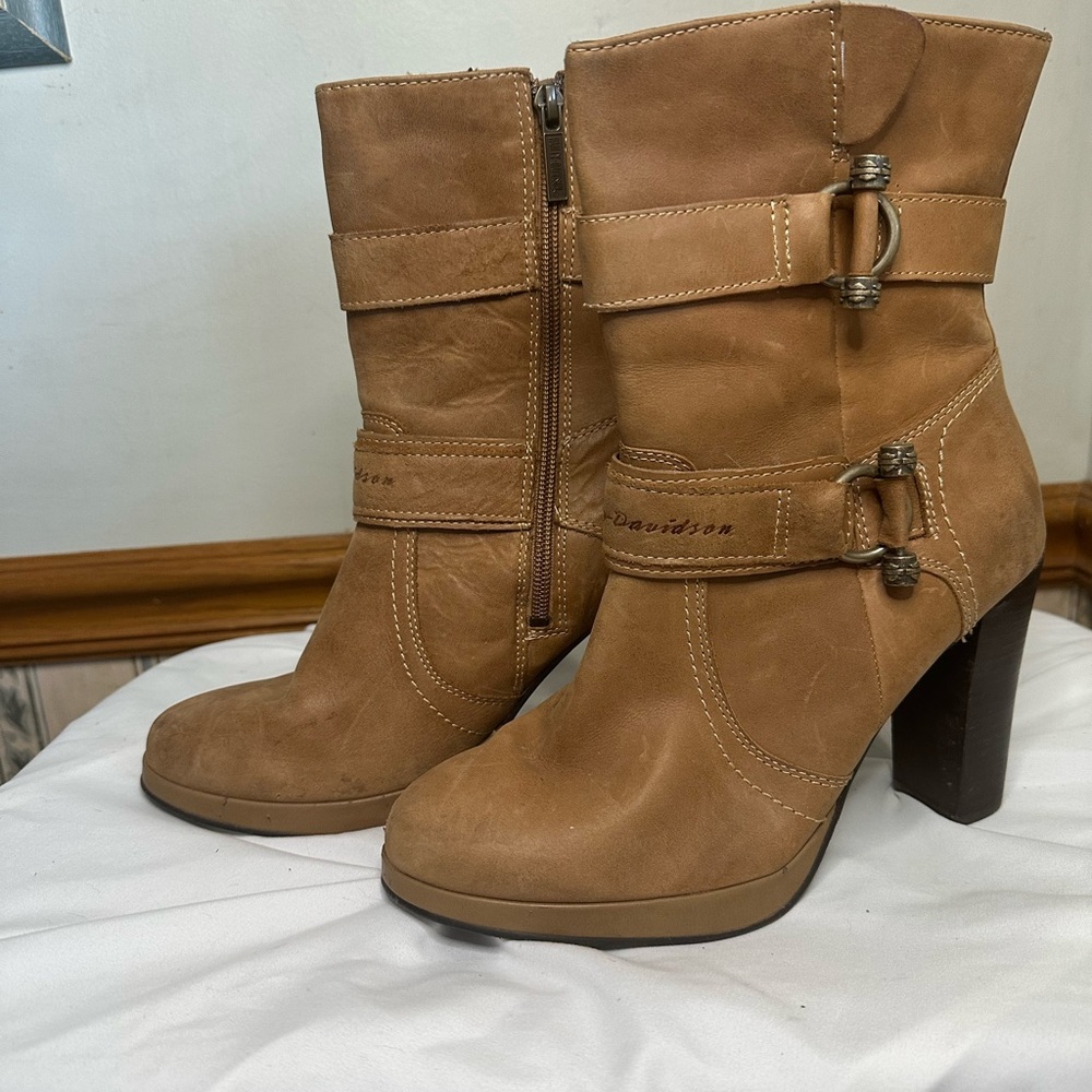 Harley Davidson Women’s Marissa leather boots Size 9 1/2
